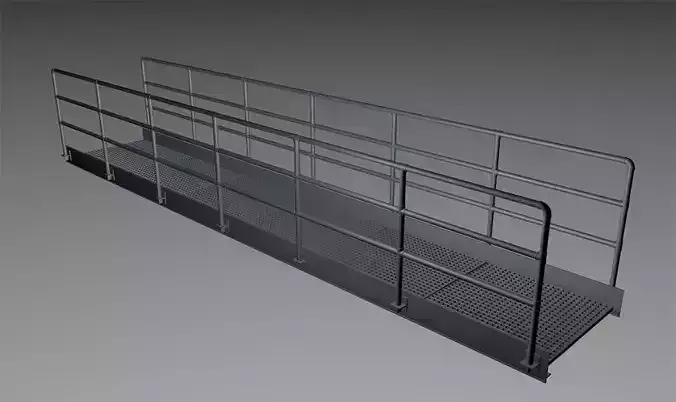 C4D catwalk 3D model