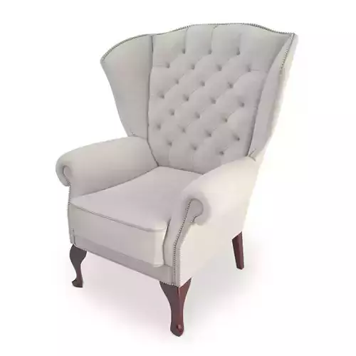 Classic Upholstered Armchair