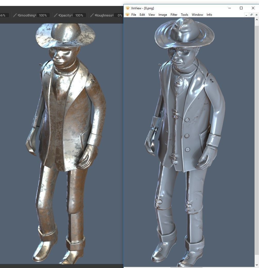 Alabama Coon Jigger  Low-poly 3D model_16