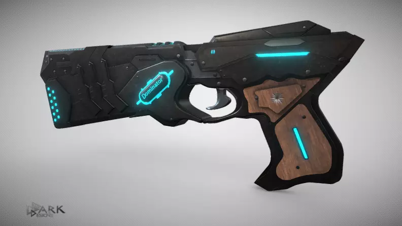 Psycho Pass Dominator 3D model_0