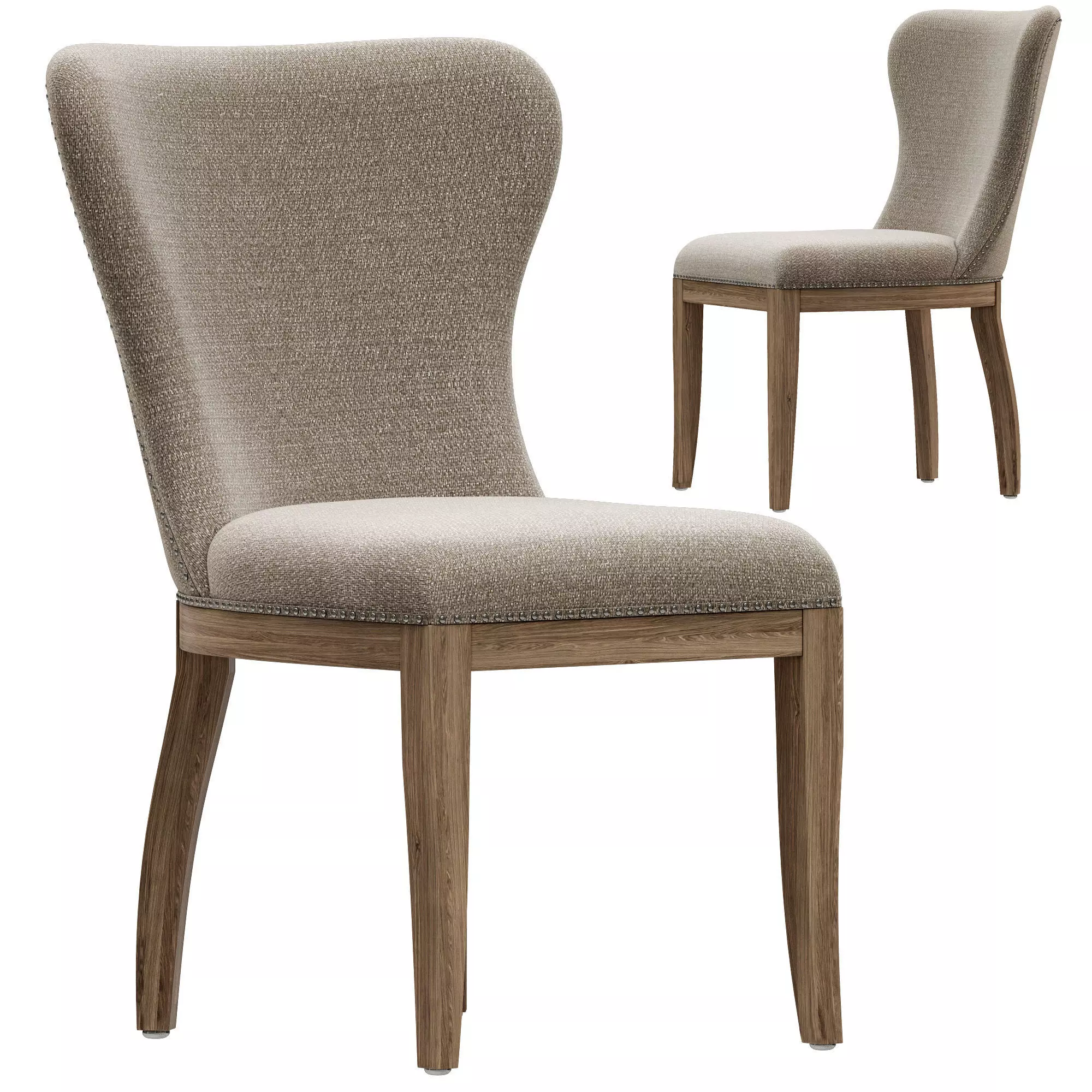 Dantone Home Oxford chair 3D model
