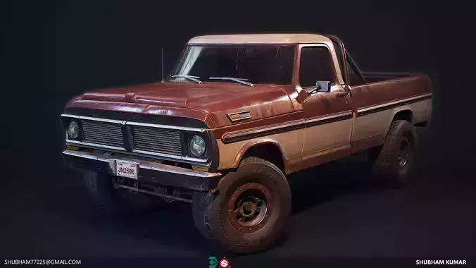 Offroad Vehicle Game Asset