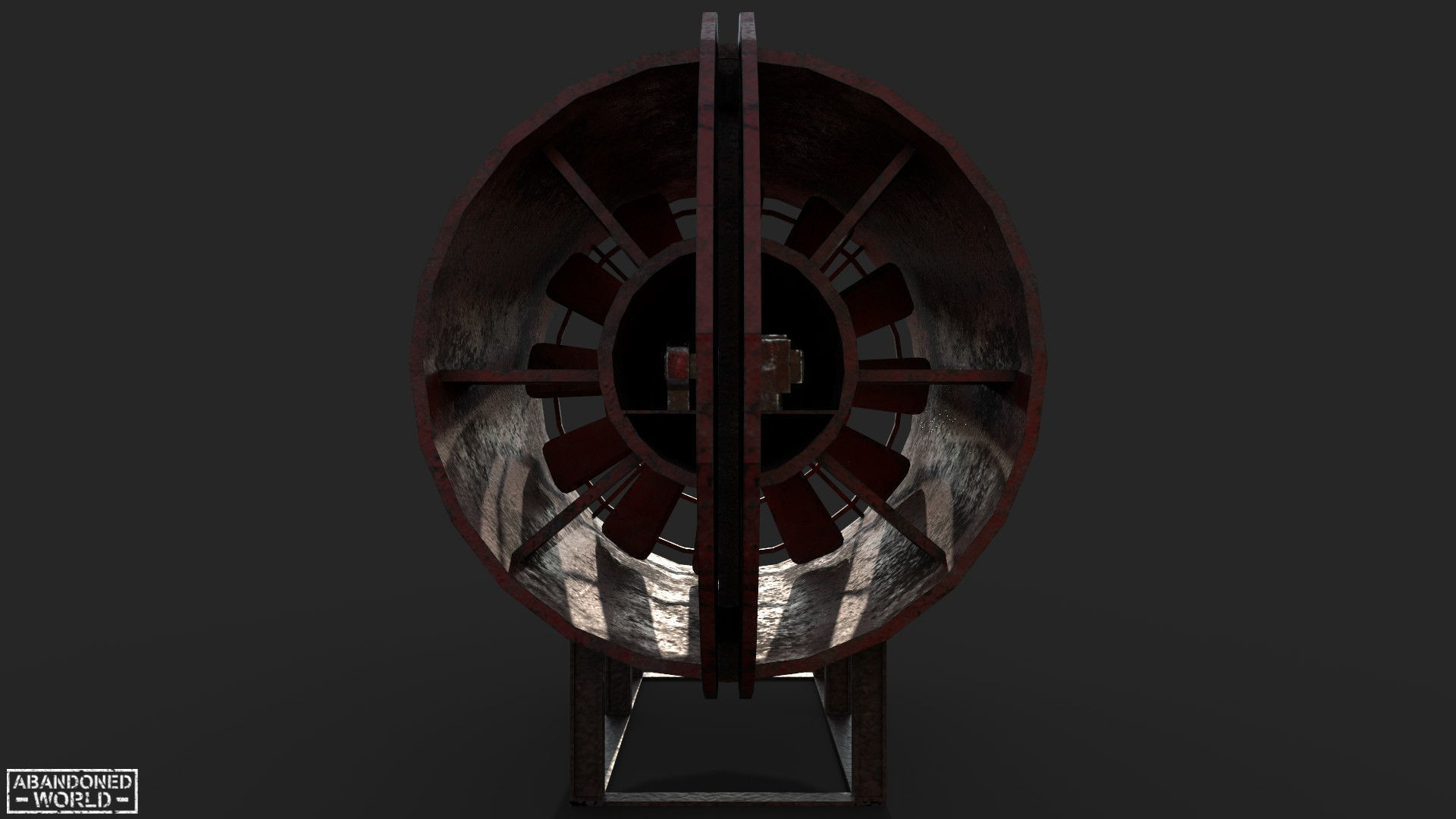 Fan for Metro Free low-poly 3D model_3