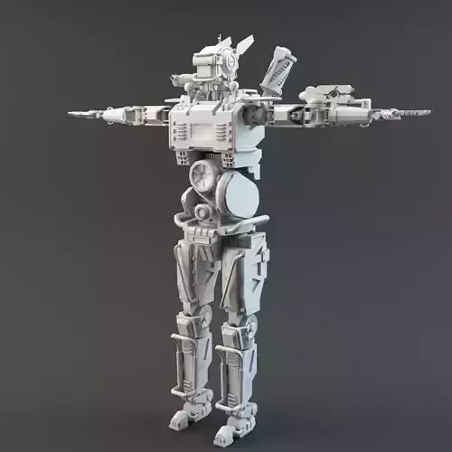 Chappie V2 Lowpoly