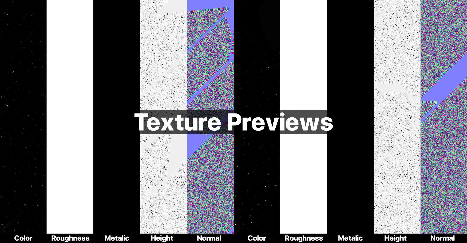 Acoustic Panels Kitbash Pack Low-poly 3D model_34