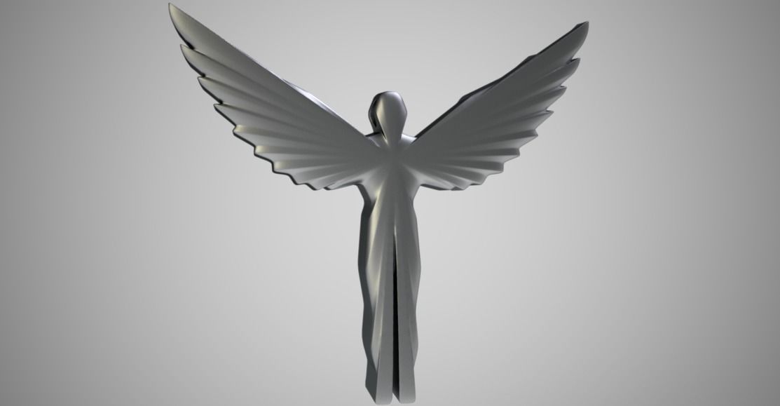 Icarus Necklace 3D print model_6