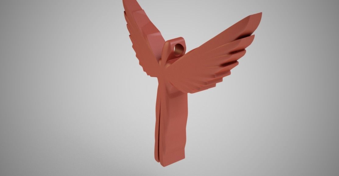 Icarus Necklace 3D print model_9