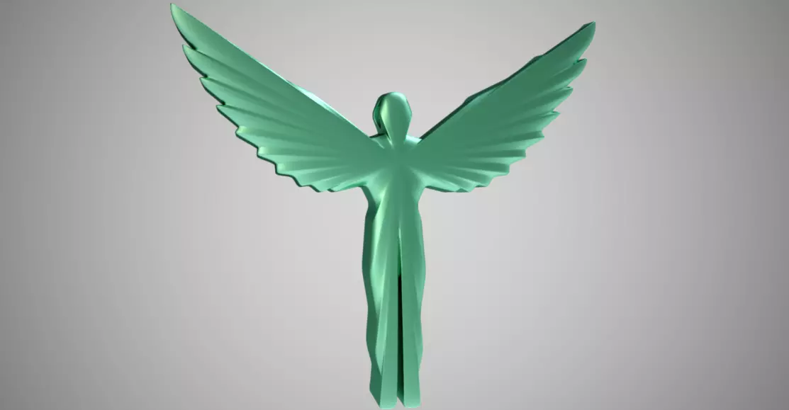 Icarus Necklace 3D print model_0