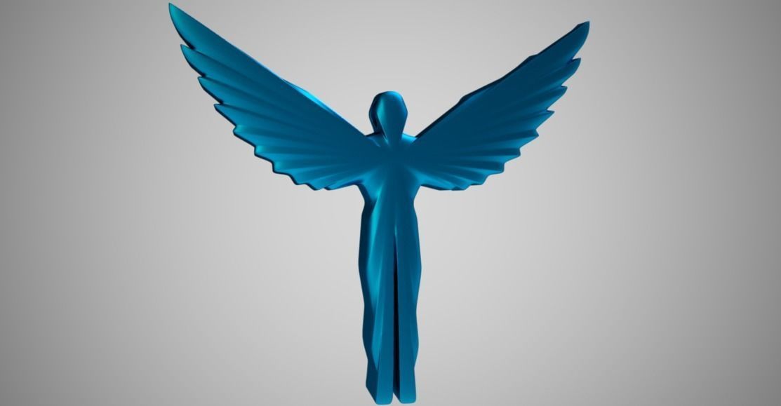 Icarus Necklace 3D print model_7