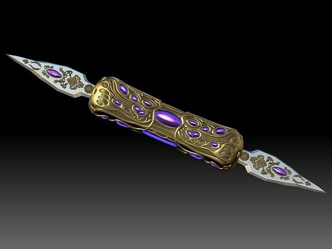 gamora pocket knife 3D print model