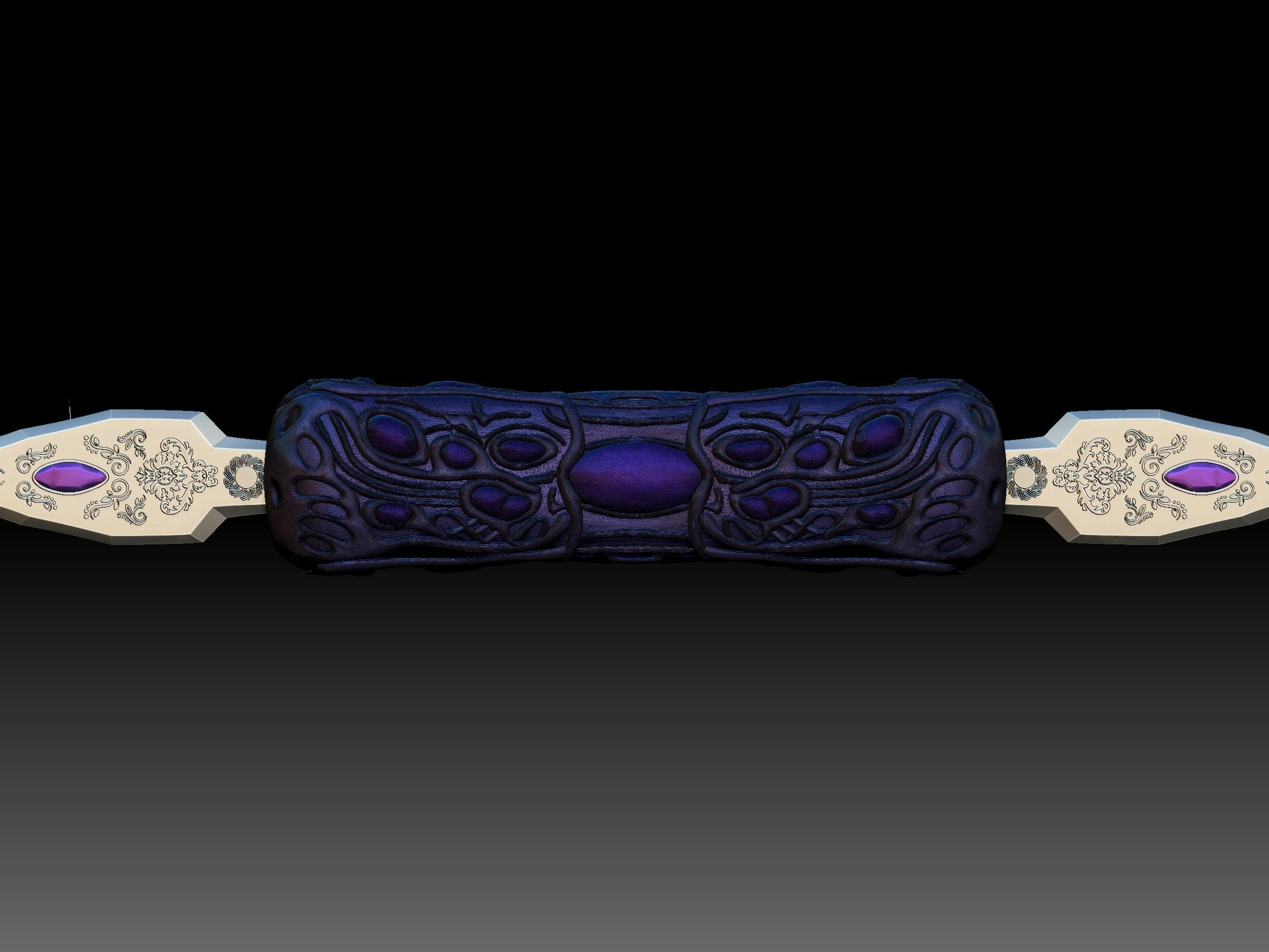 gamora pocket knife 3D print model_7