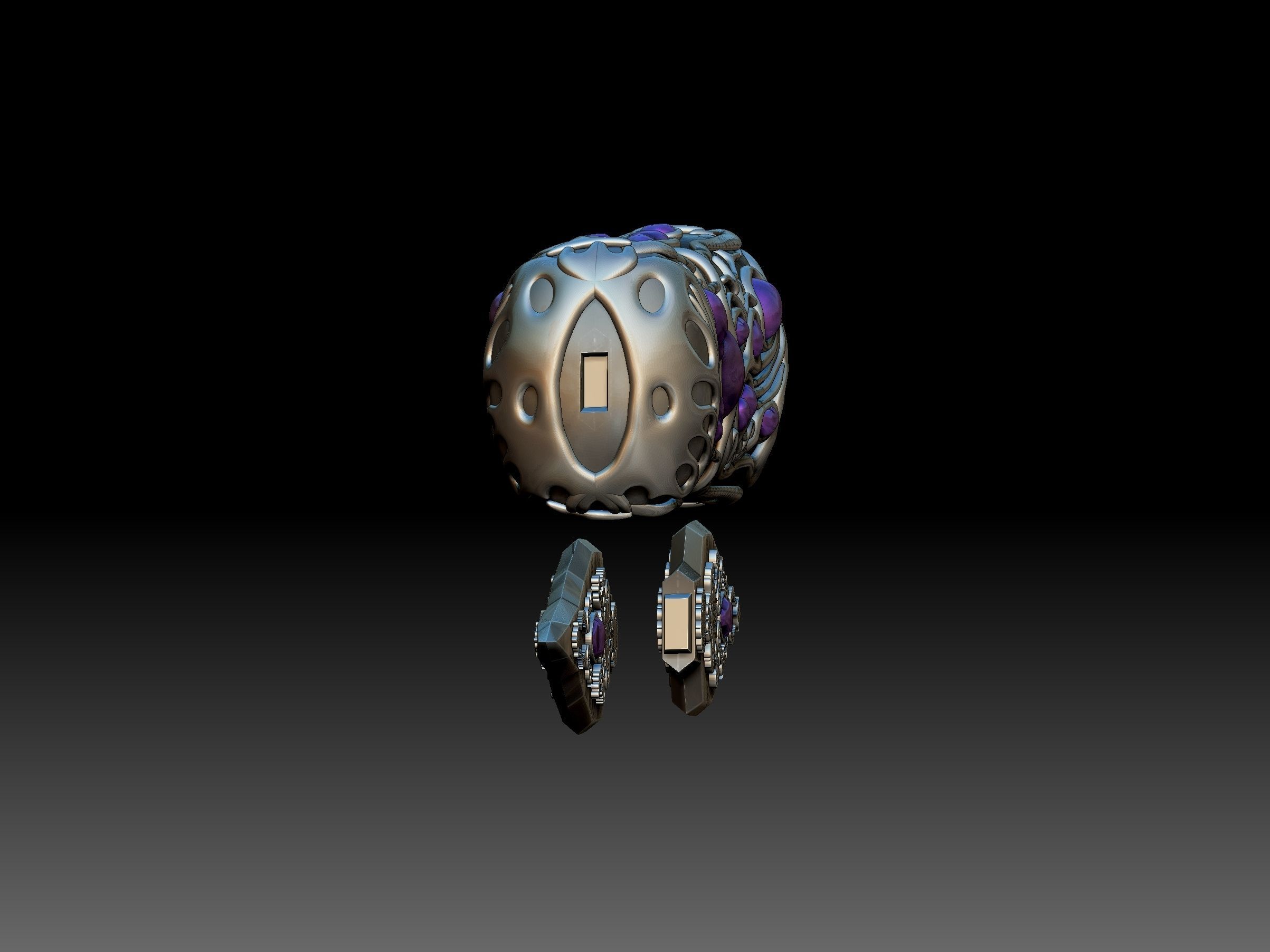 gamora pocket knife 3D print model_5