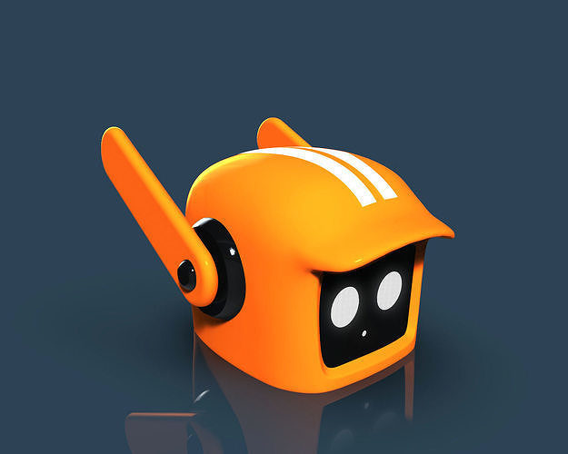 Little bot 3D print model