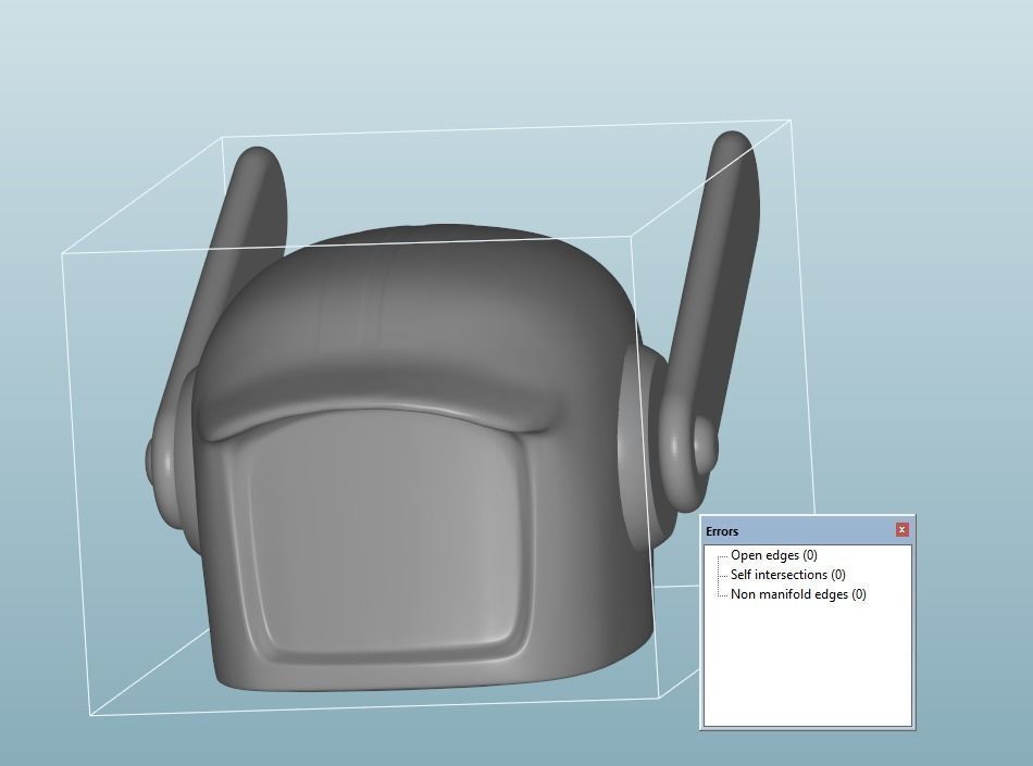 Little bot 3D print model_2