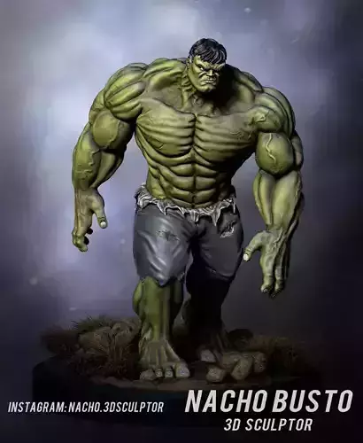 Hulk 3d print 3D print model