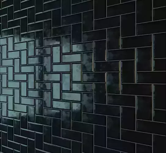 Black Tiles material Seamless Texture