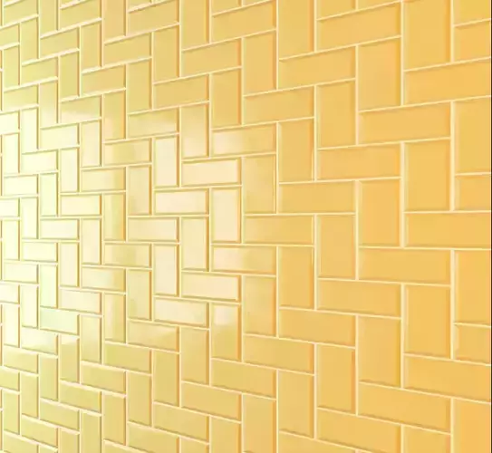 Yellow Tile material Seamless  Texture
