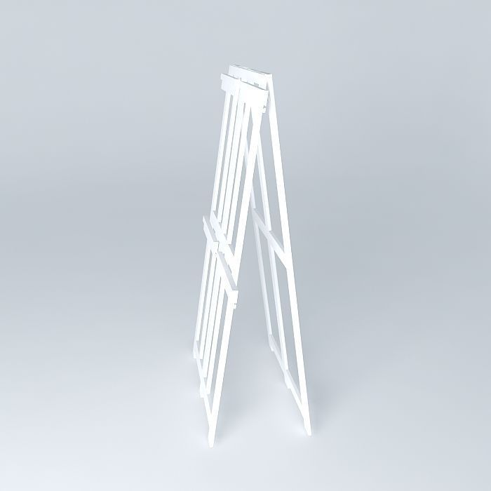 Artist's Easel Free 3D model_2
