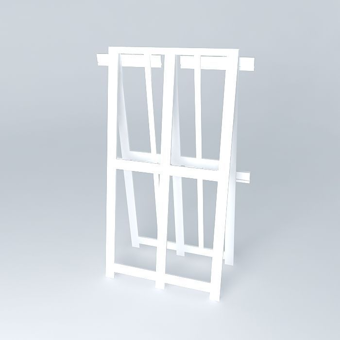 Artist's Easel Free 3D model_1