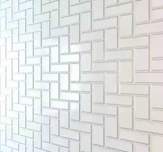 White Tile material Seamless
