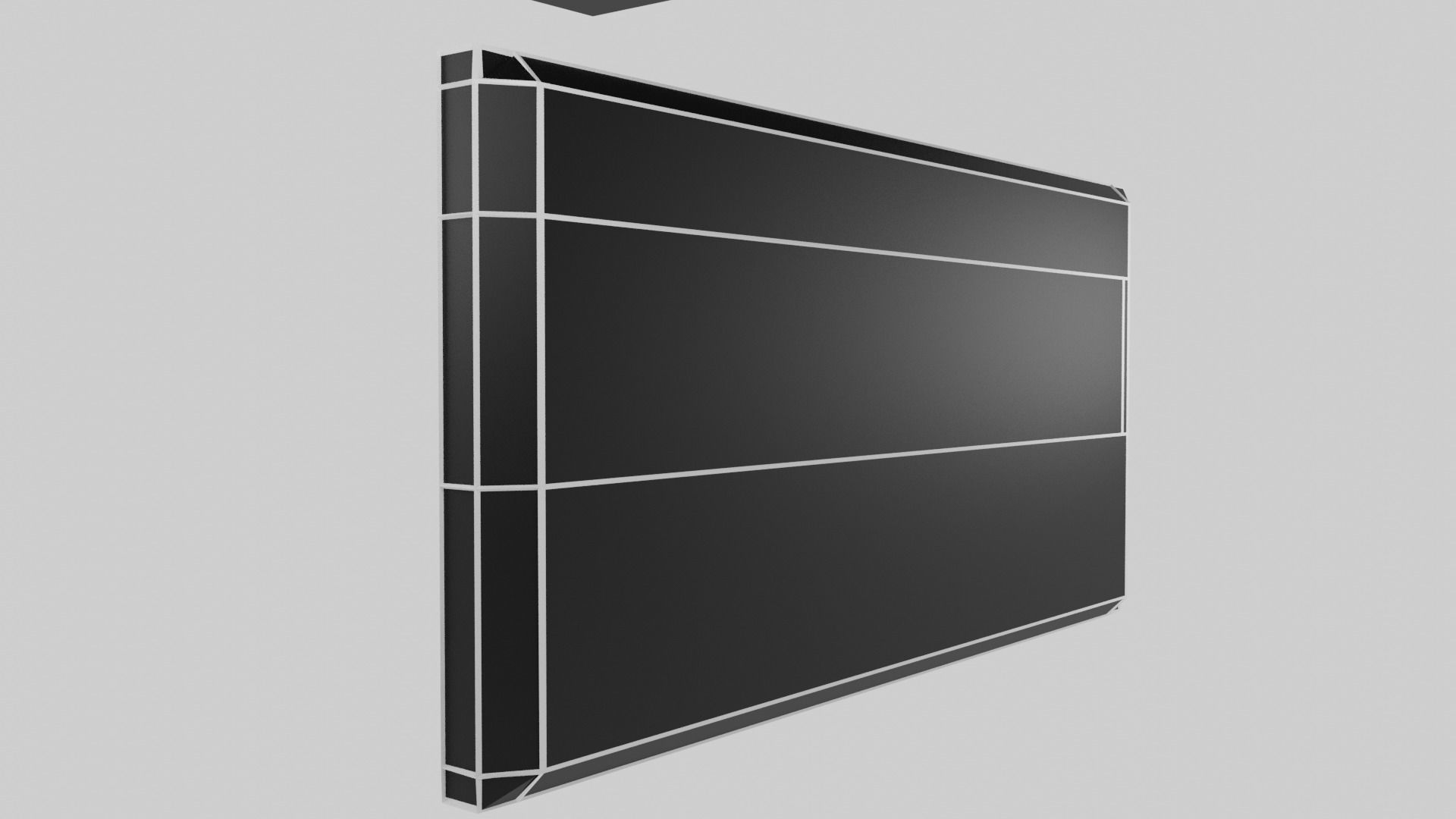 TV-Low Poly smart tv with android apps Free low-poly 3D model_4