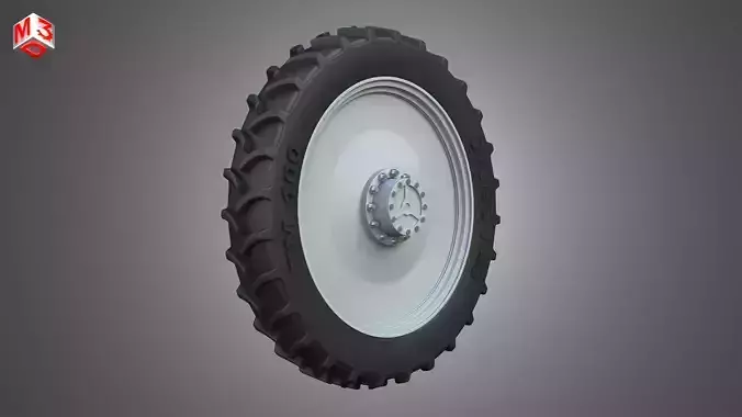 Tractor Tire 3D model