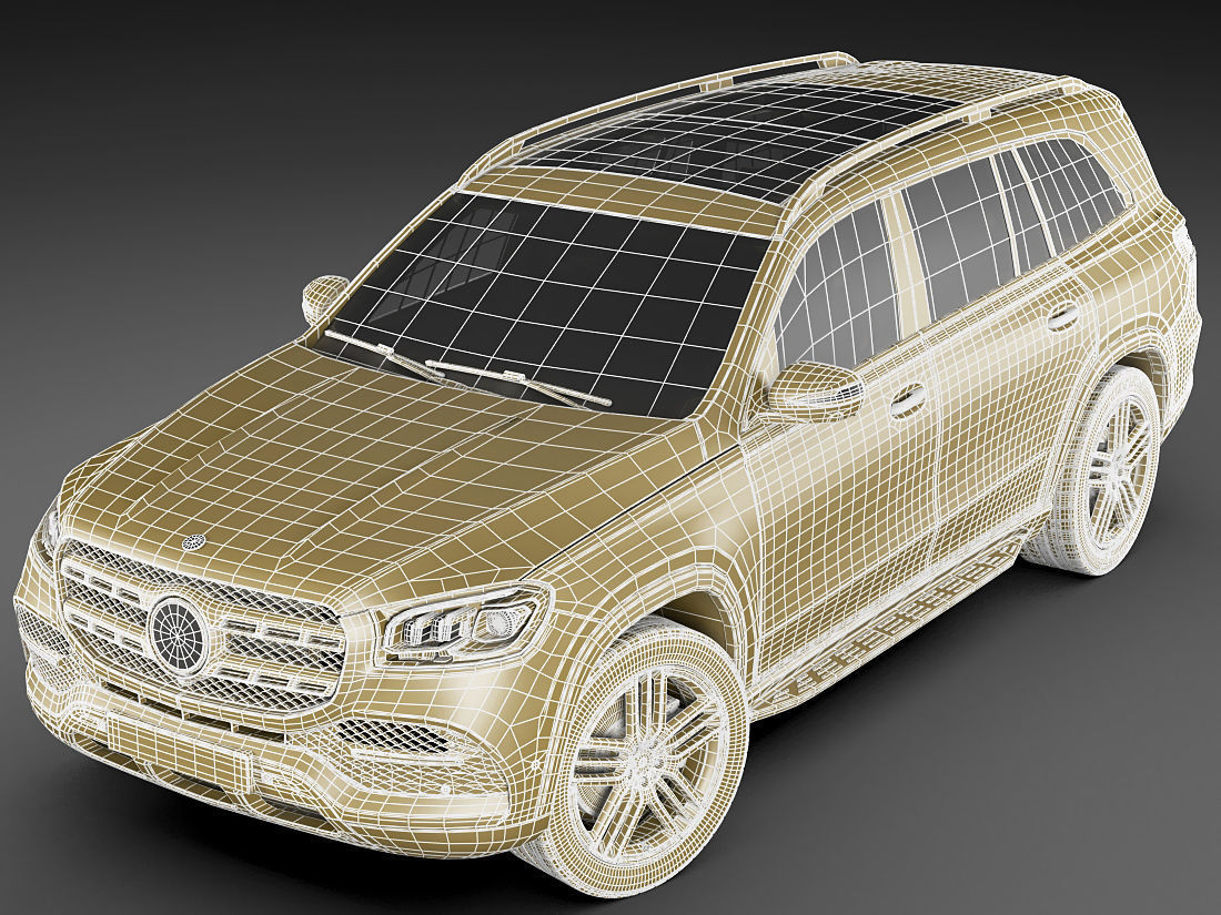 Mercedes GLS 2020 3D model_20
