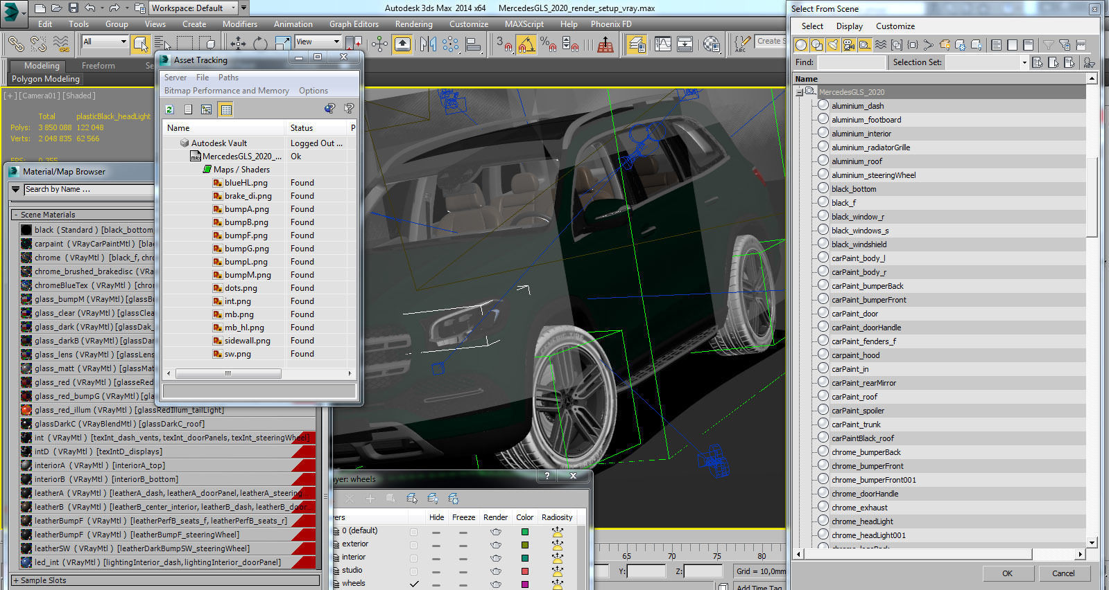 Mercedes GLS 2020 3D model_23