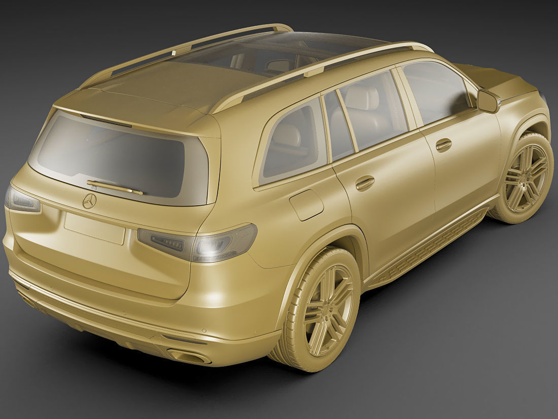 Mercedes GLS 2020 3D model_17