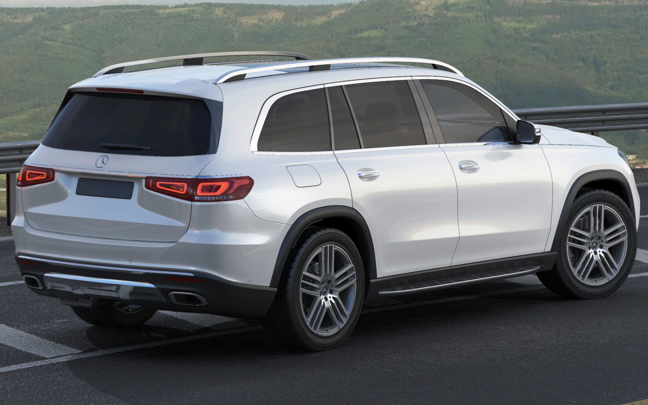 Mercedes GLS 2020 3D model_15