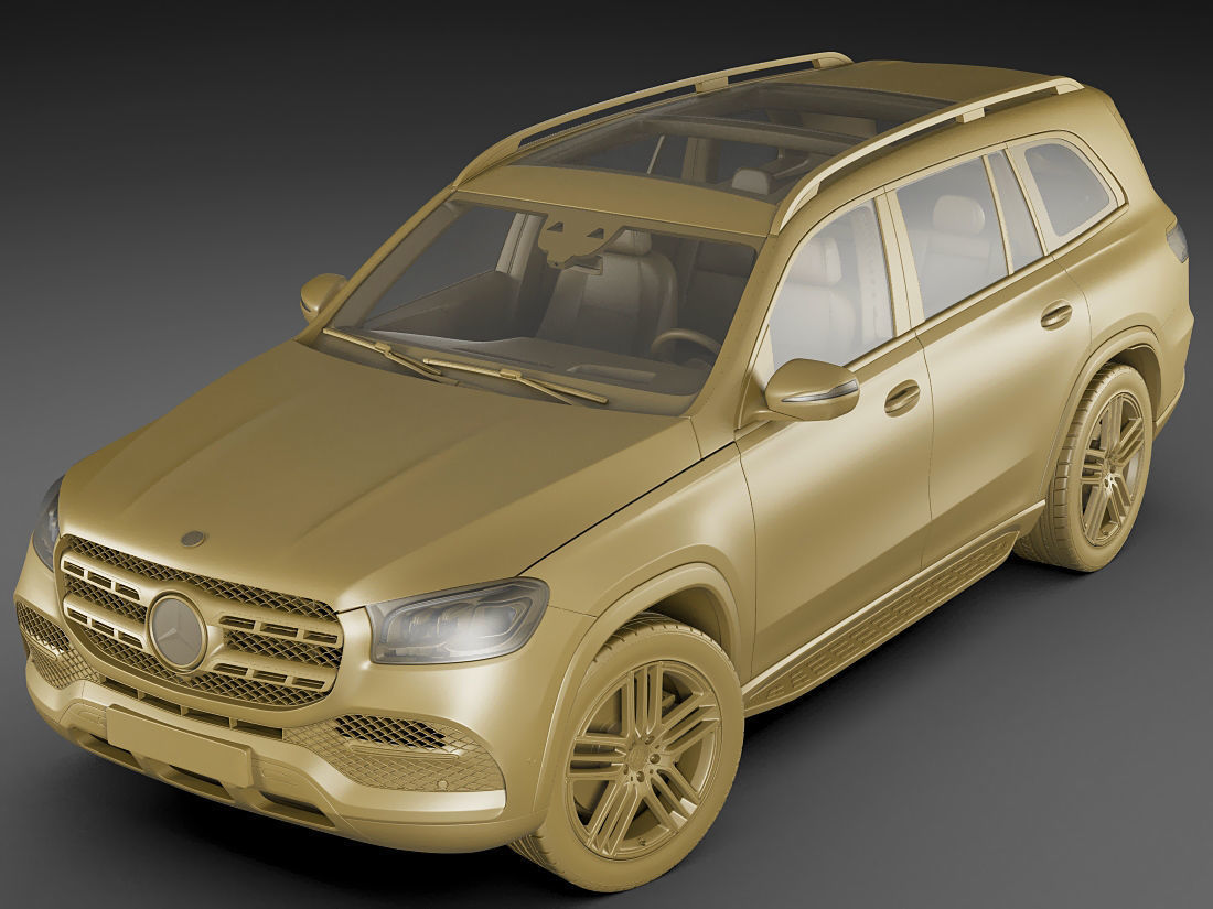 Mercedes GLS 2020 3D model_16