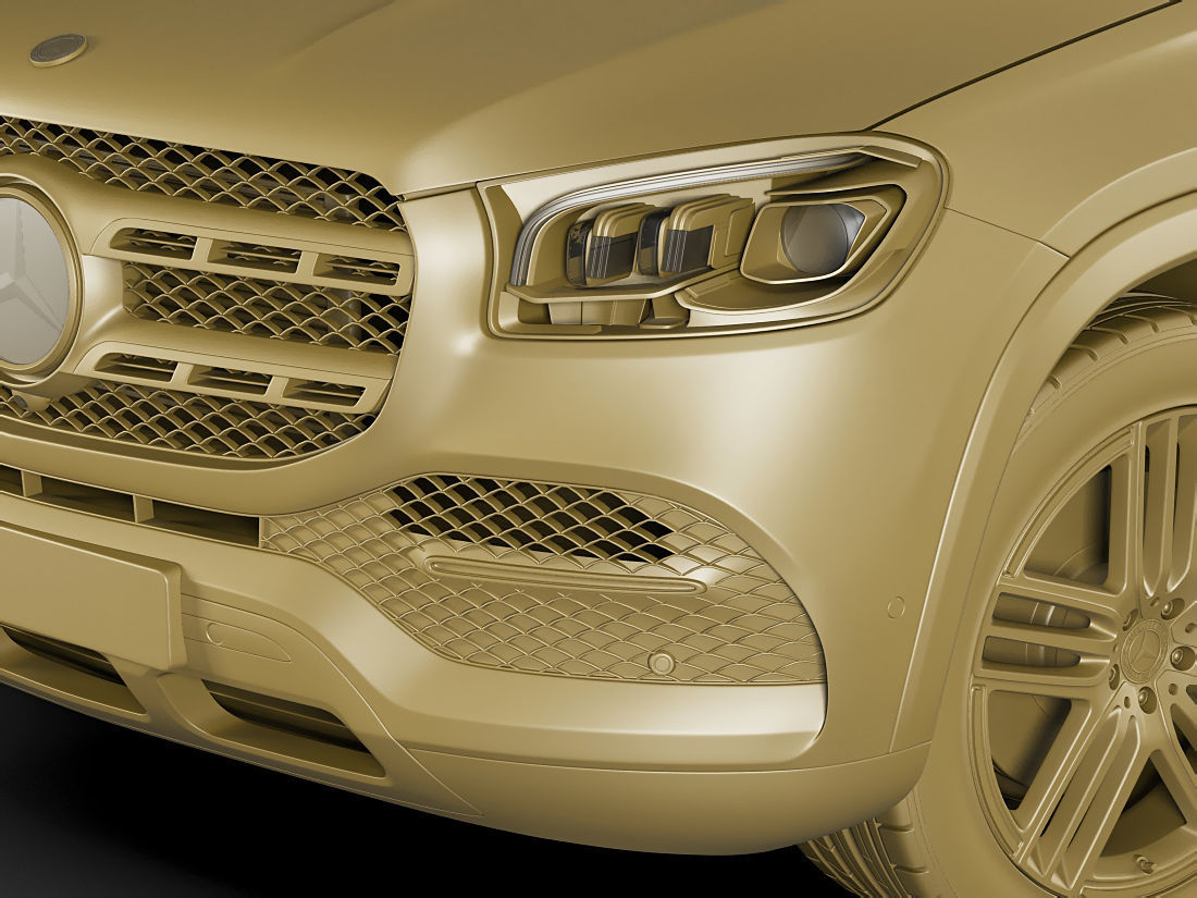 Mercedes GLS 2020 3D model_18