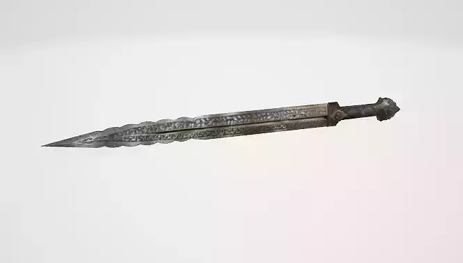 Decorated dagger