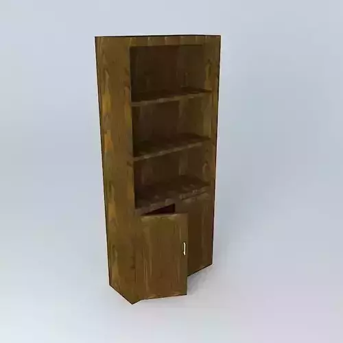 Bookshelf wooden bookcase