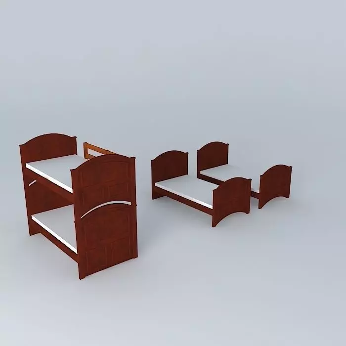 Bunk Beds Free 3D model