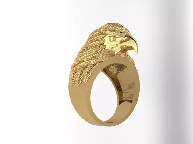 RING EAGLE 3D print model_0