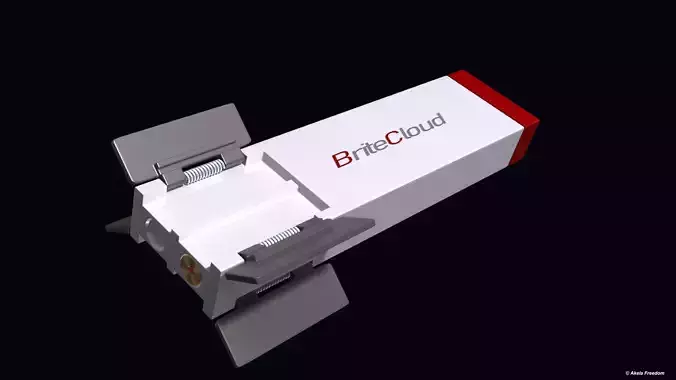 BriteCloud Expendable Active Decoy 3D model