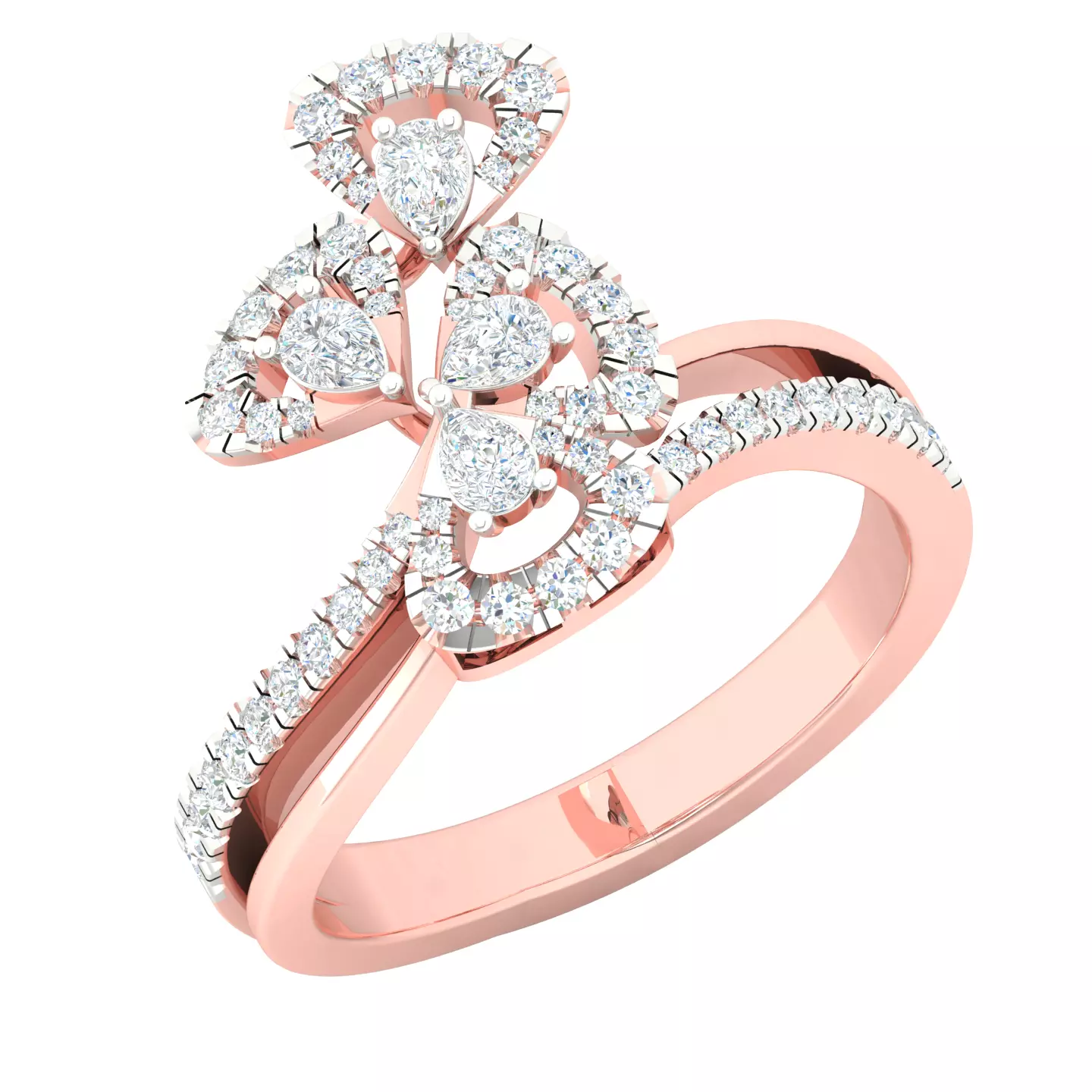 Women ring 3dm stl render detail 3D print model 3D print model_0