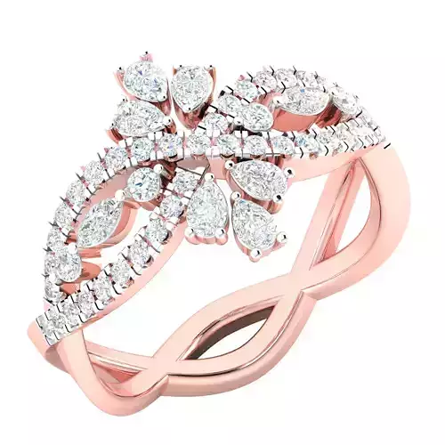 Women ring 3dm stl render detail 3D print model