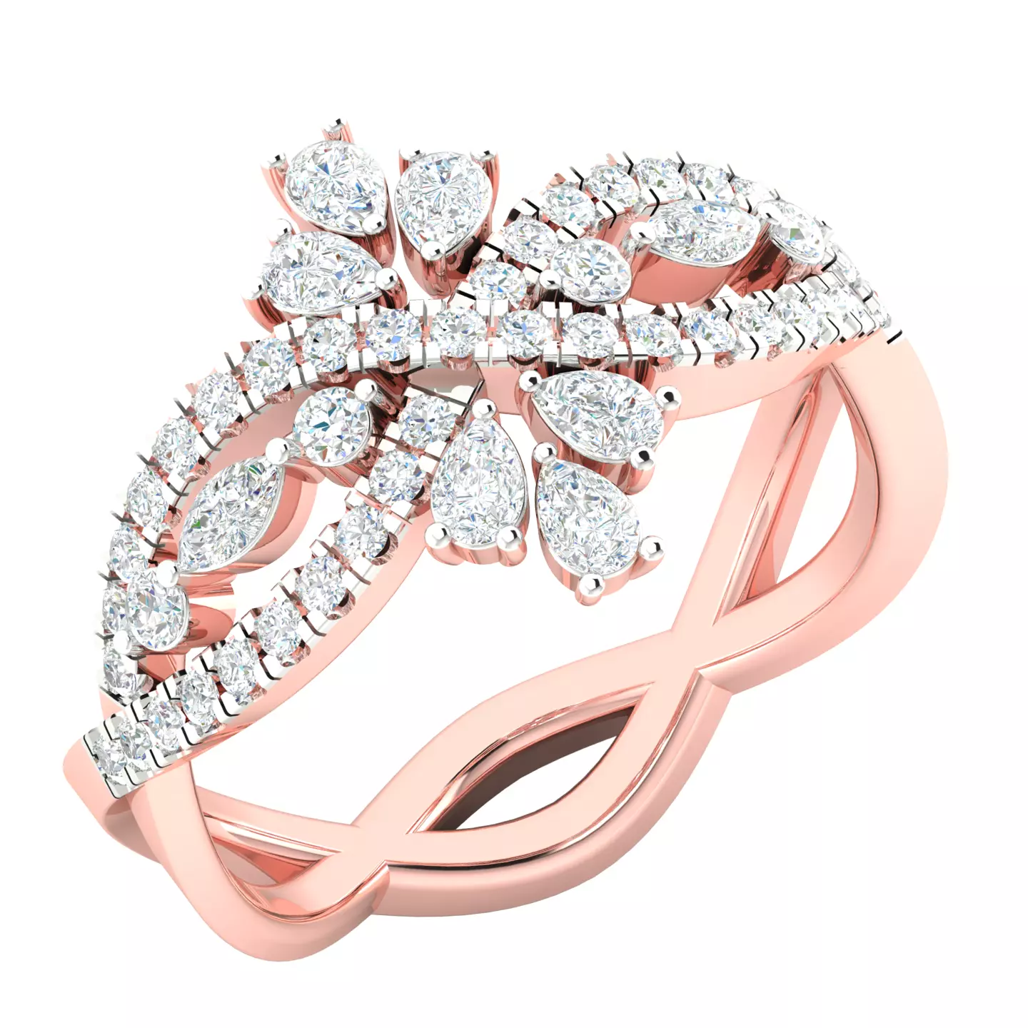 Women ring 3dm stl render detail 3D print model 3D print model_0