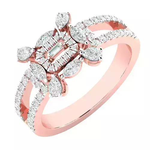 Women ring 3dm stl render detail 3D print model