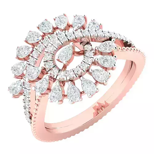 Women ring 3dm stl render detail 3D print model