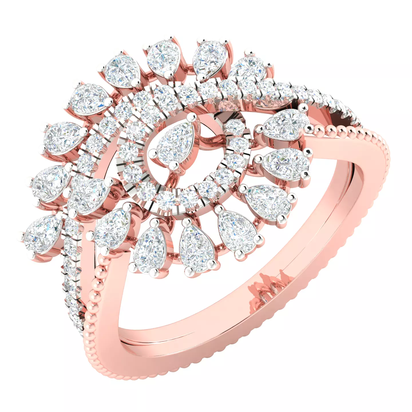 Women ring 3dm stl render detail 3D print model 3D print model_0