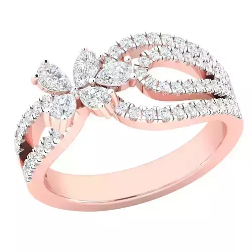 Women ring 3dm stl render detail 3D print model