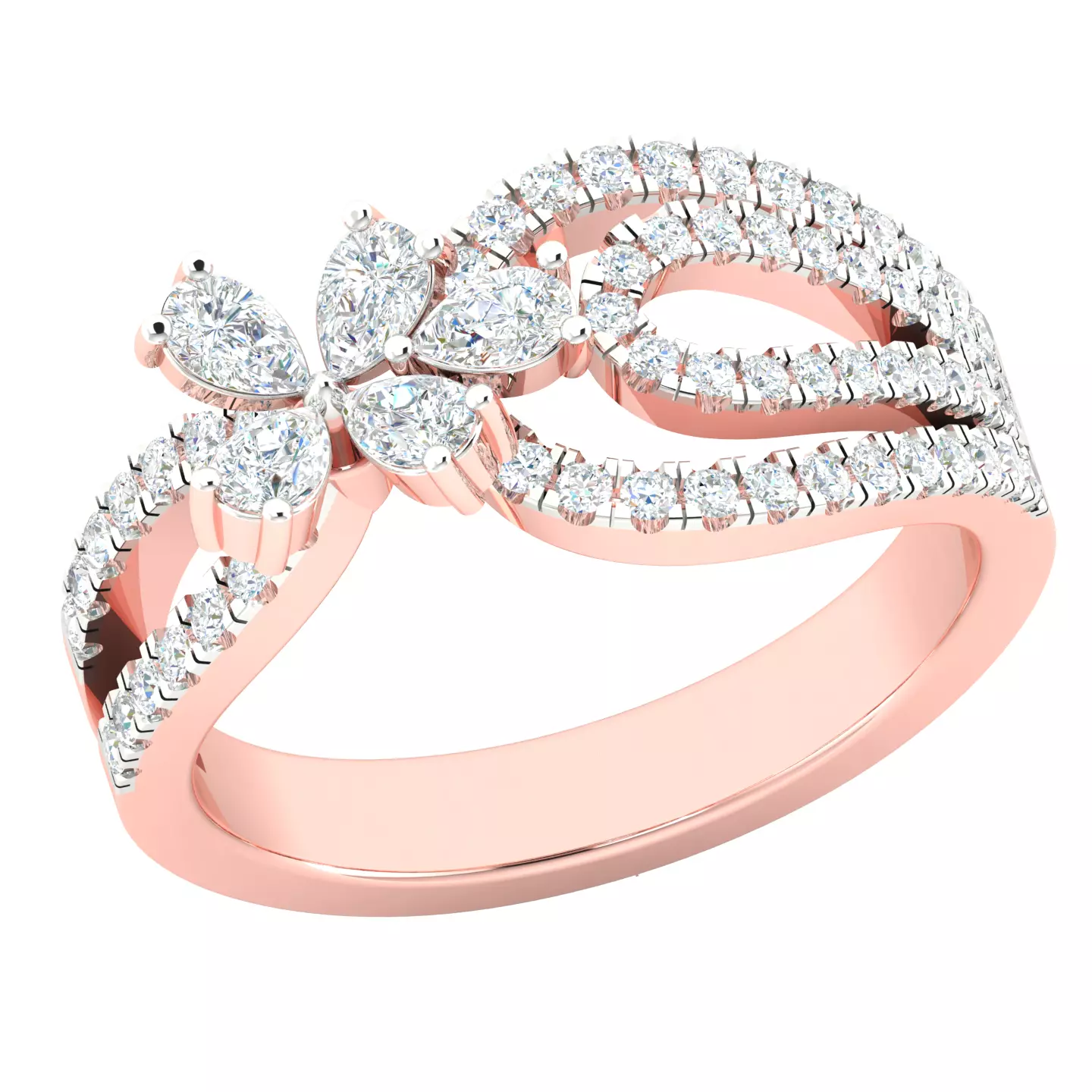 Women ring 3dm stl render detail 3D print model 3D print model_0