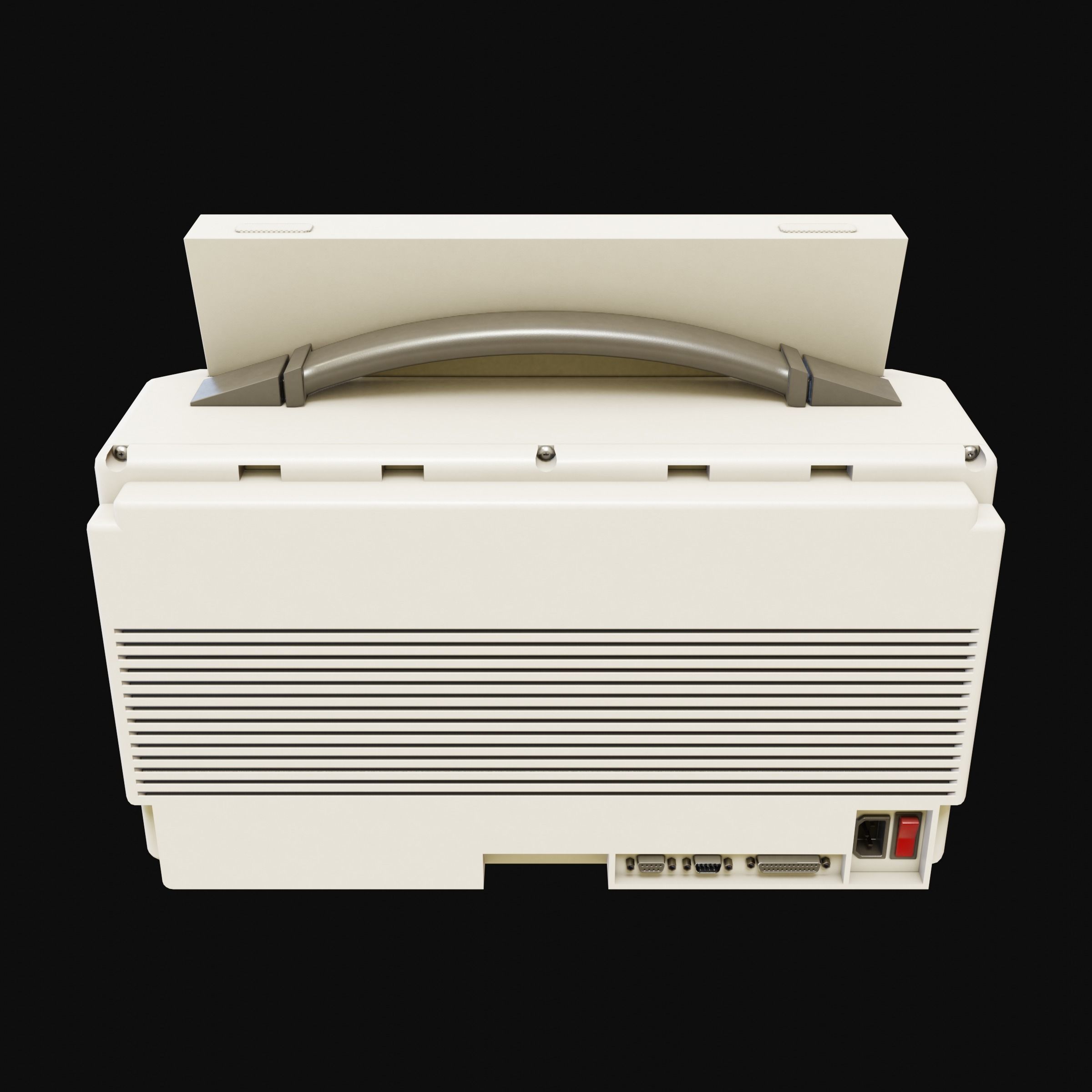 BM86 Portable PC Free 3D model_8