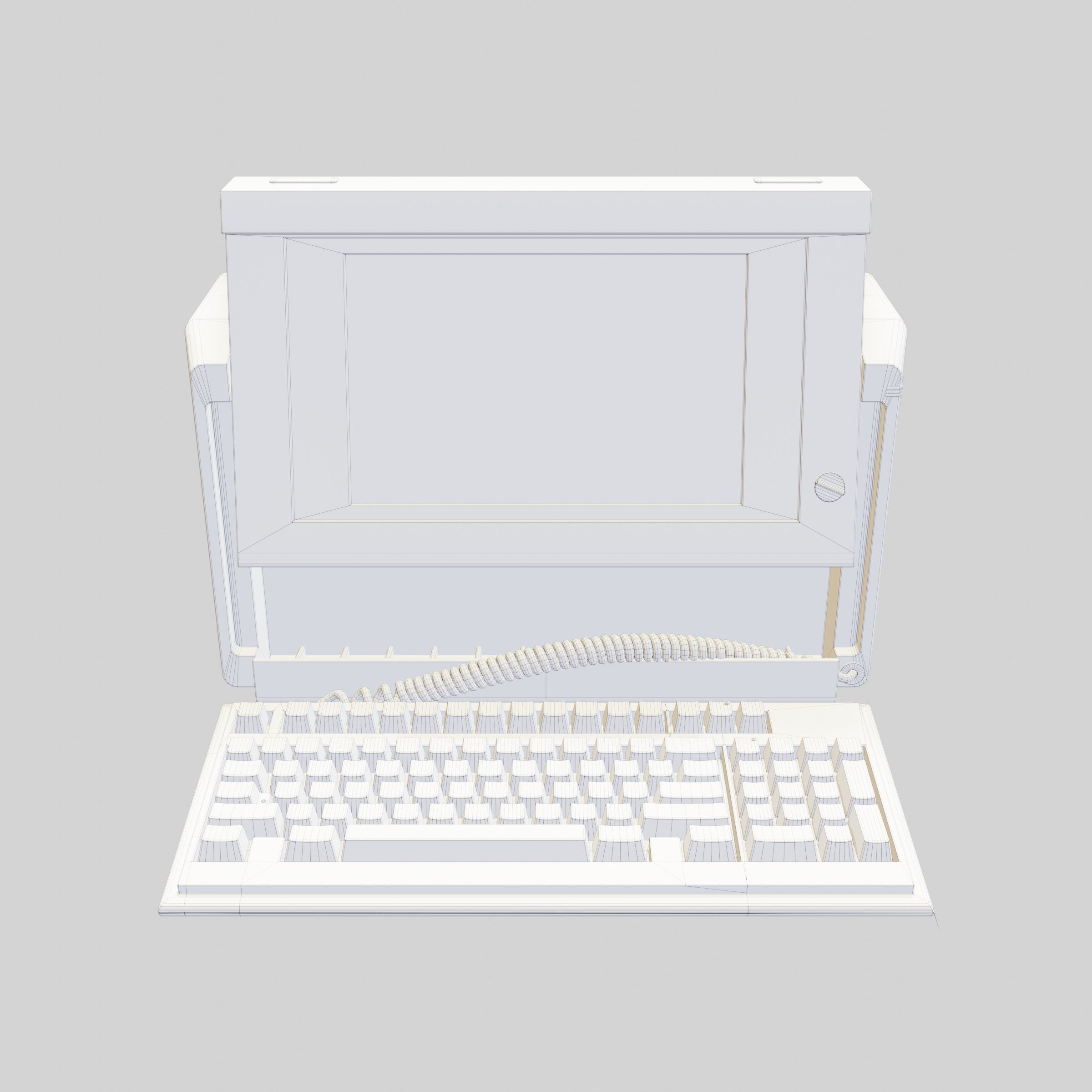 BM86 Portable PC Free 3D model_13