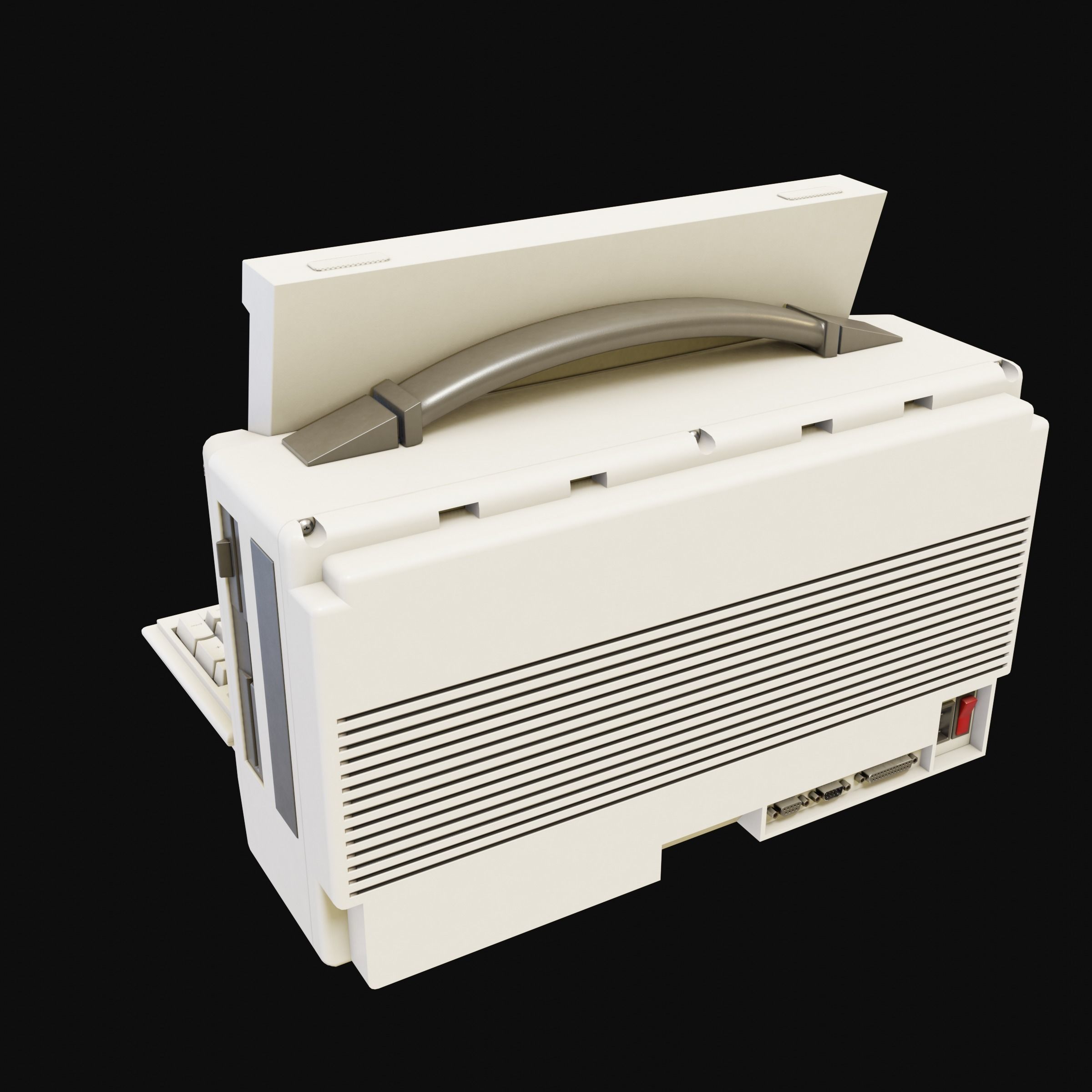 BM86 Portable PC Free 3D model_9