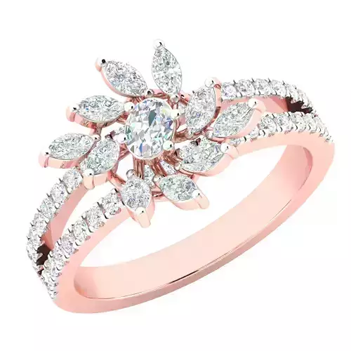 Women ring 3dm stl render detail 3D print model