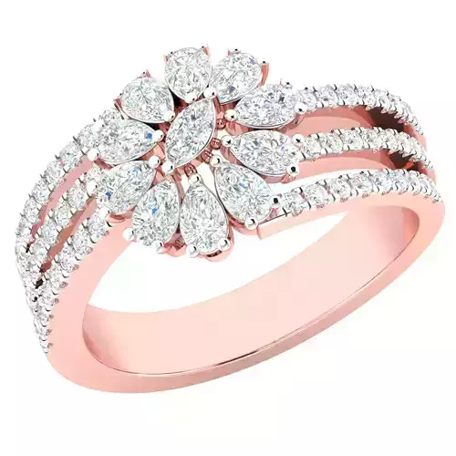 Women ring 3dm stl render detail 3D print model